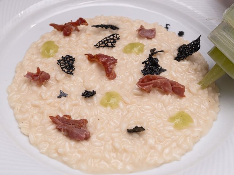 Risotto aux truffes noires